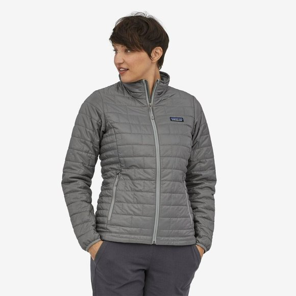 Patagonia Nano Puff Jacket Gray Women's Small - Picture 5 of 6